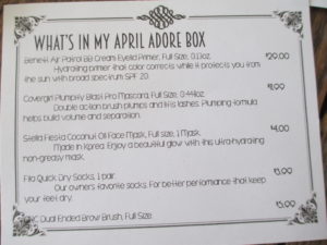 Adore Beauty Box 