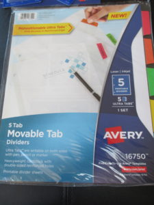 Shoplet and Avery Tabs Review