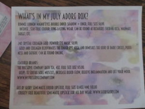 Adore Box 