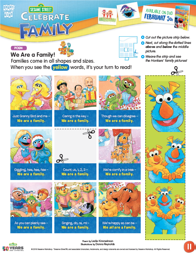 Sesame Street Celebrate Family Dvd Giveaway Tabbys Pantry