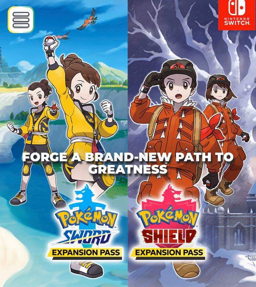 Pokémon Sword Expansion Pass and Pokémon Shield Expansion Pass - Nintendo  Direct Mini 3.26.20 