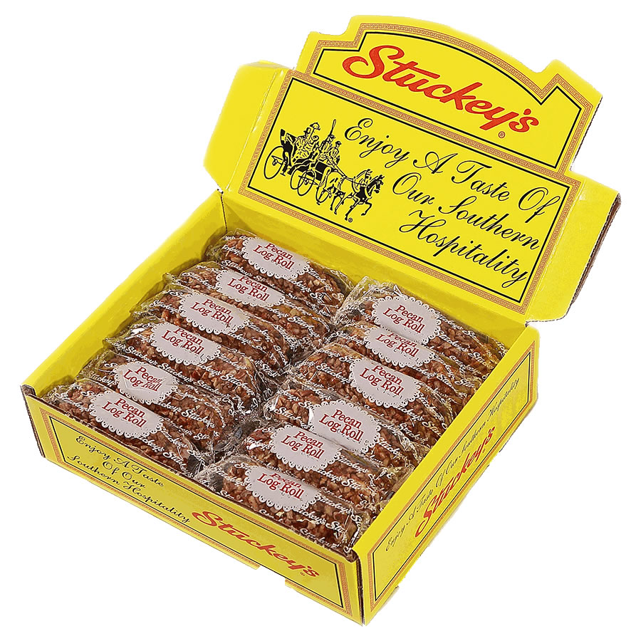 Pecan Log Rolls - Gift Boxed