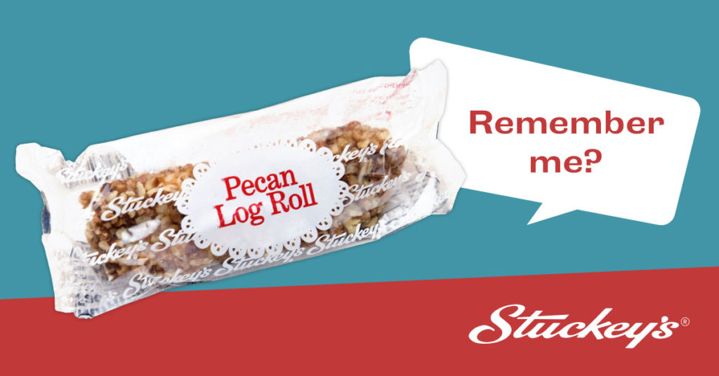 Stuckey's Pecan Log Roll, The Original - 4 oz