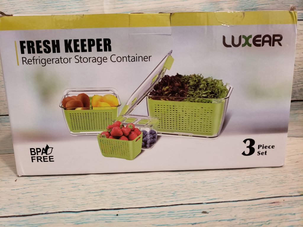 Luxear Fresh Keeper: Keeps Food, Fresher, in Your Fridge