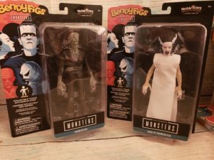 Horror-days Gift Guide: Noble Collection Universal Monsters BendyFigs!