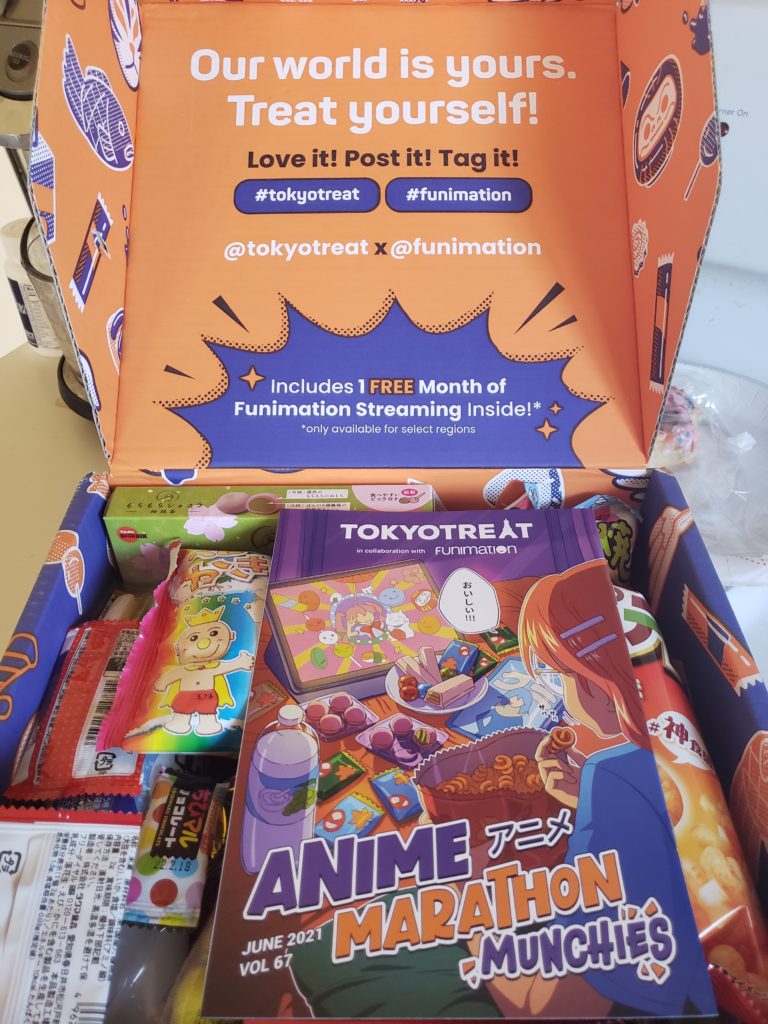 TokyoTreat and Funimation Cook up Limited Edition Anime Themed Snack Box