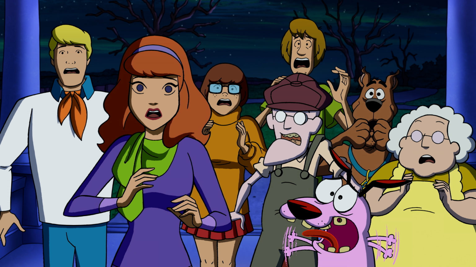 STRAIGHT OUTTA NOWHERE: SCOOBY-DOO MEETS COURAGE THE COWARDLY DOG