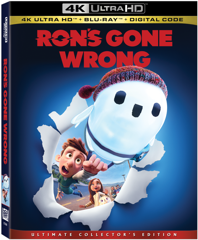 Ron's Gone Wrong Crashes On To 4K Ultra HD™, Blu-ray™ and DVD December 7  and Digital December 15 - Tabbys Pantry