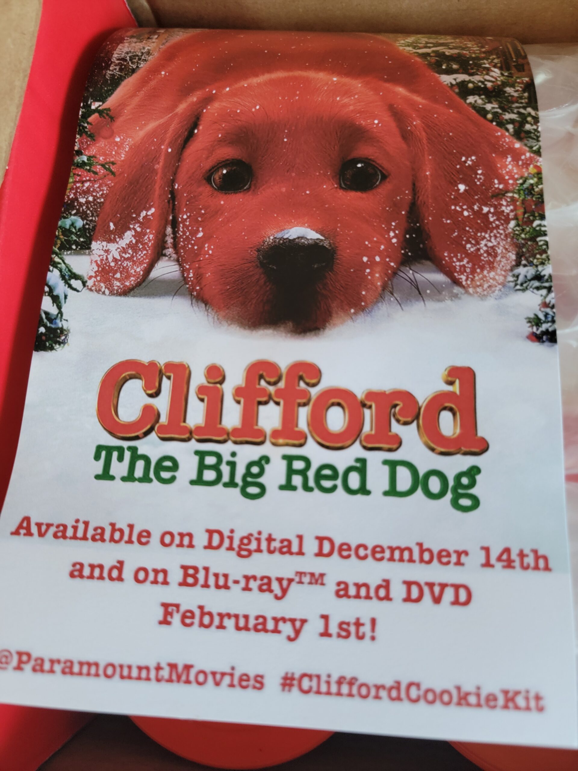 Clifford The Big Red Dog is now available on Digital Tabbys Pantry