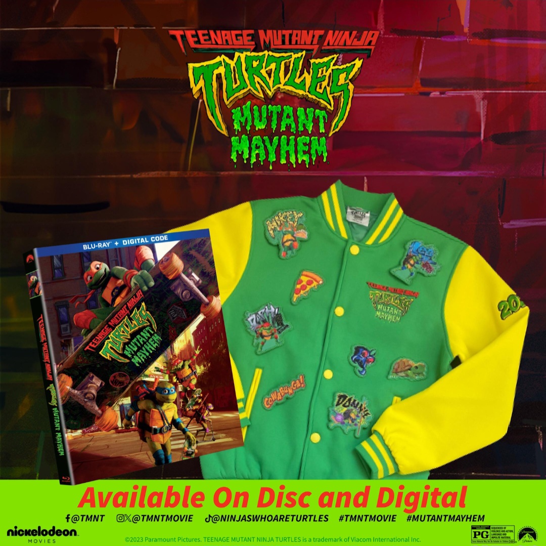 Teenage Mutant Ninja Turtles Mutant Mayhem Giveaway + Bonus Features